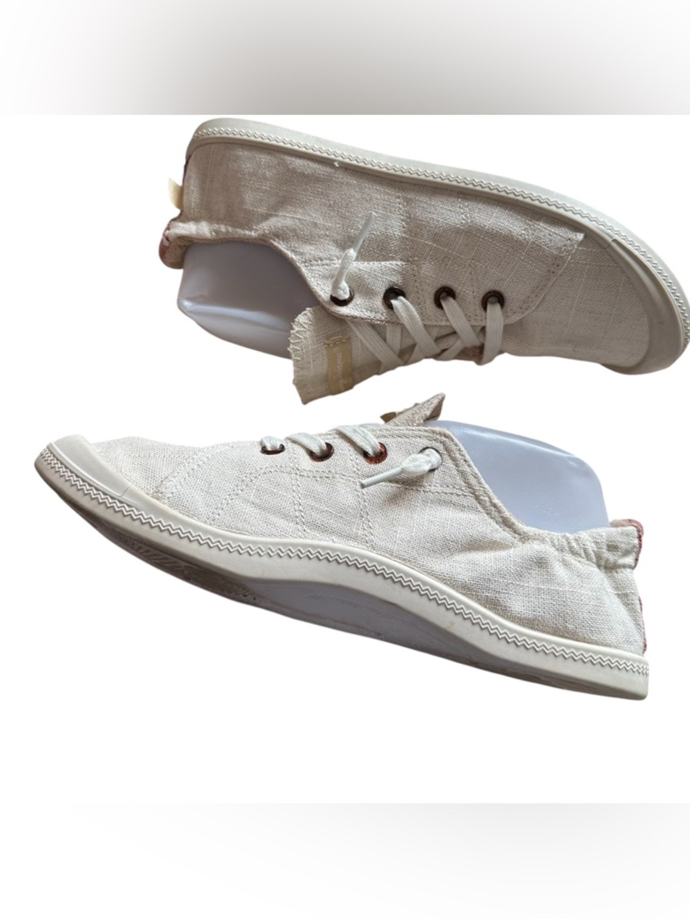 Tommy Bahama Women's Relaxology A-Line Beige Flat Sz 9 Medium - Picture 5 of 9
